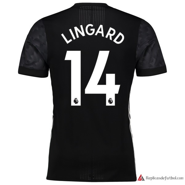 Camiseta Manchester United Segunda equipación Lingard 2017-2018